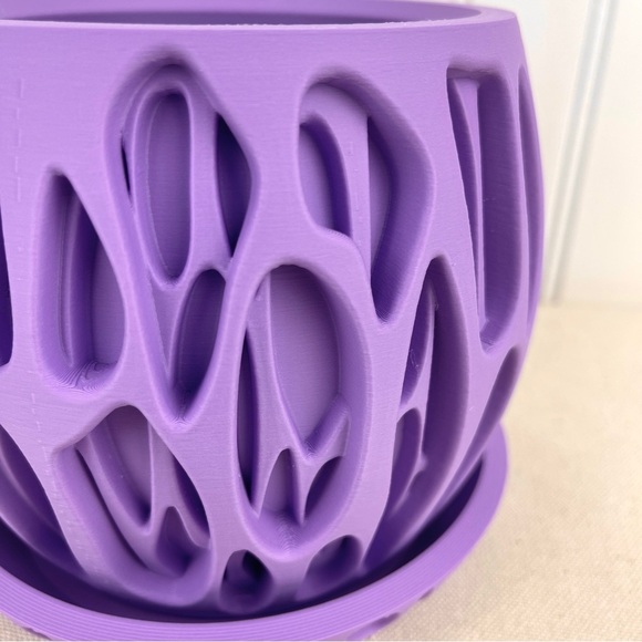 Indoor Flower Pot, The Slime Planter Pot, Houseplants, Ecofriendly - Picture 6 of 9